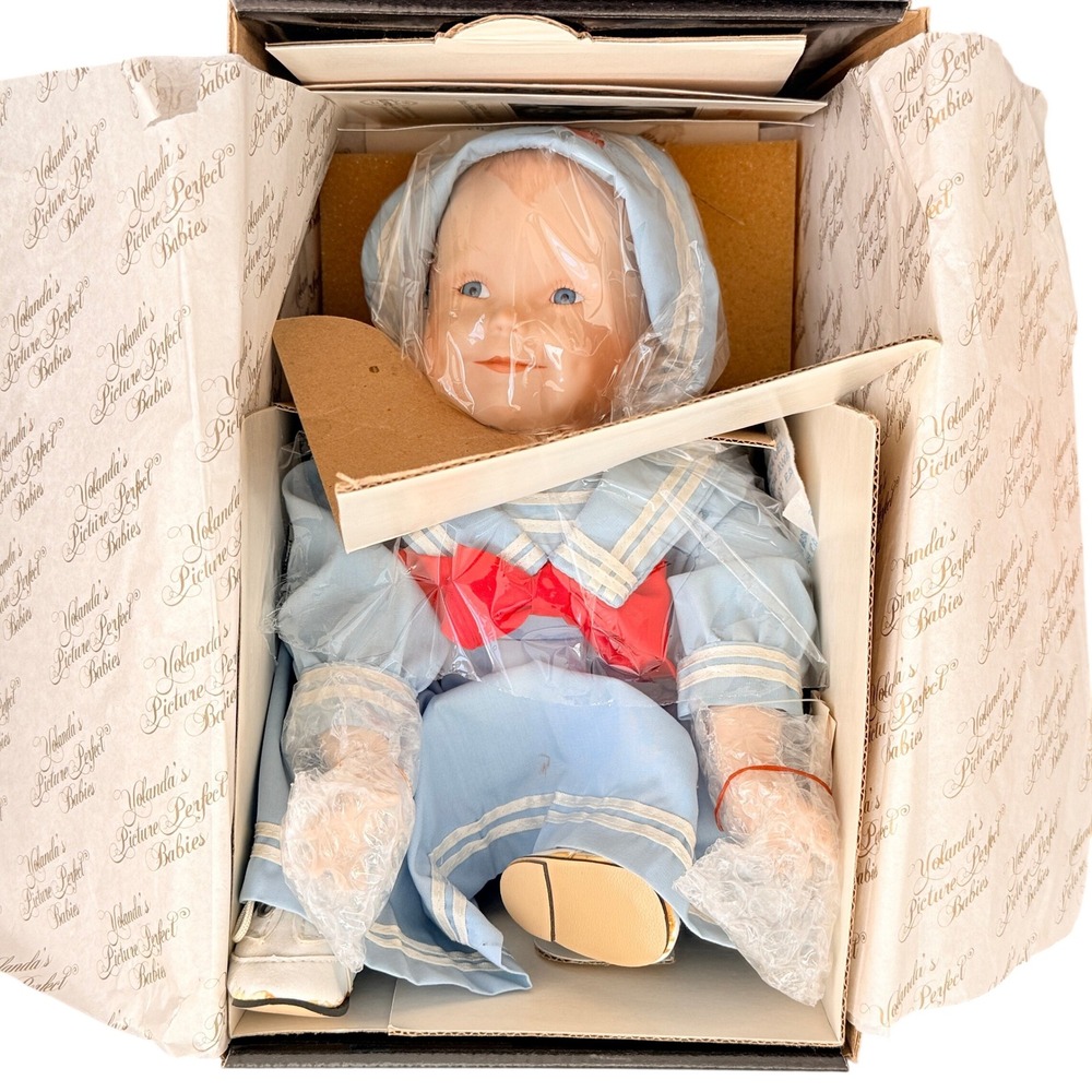 Edwin M Knowles Girl Amanda Yolanda Bello Sailor Outfit OS Blue Porcelain Doll